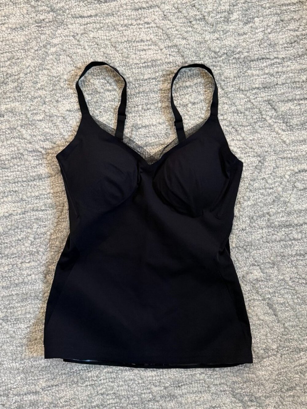 Honeylove LiftWear Cami Black Wireless Shapewear Tank Size M